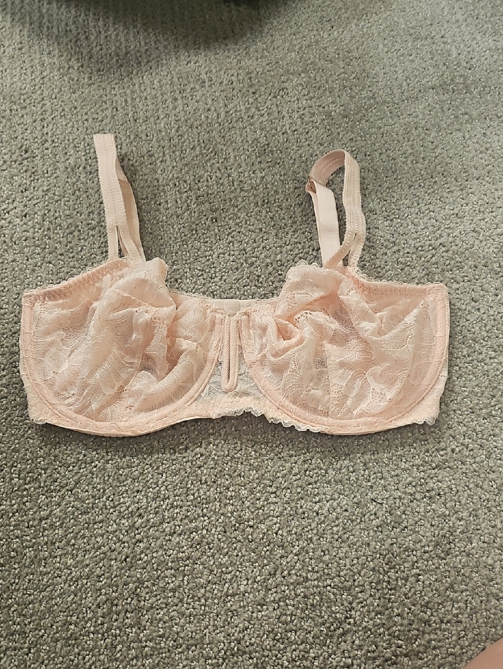 Auden Lace Underwire Bra - Light Blush